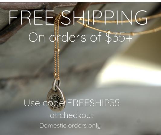 Free Domestic shipping on orders of $35+