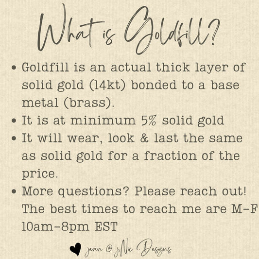 14kt Goldfill Ear Nuts Backs -One Pair Earwire Backs for Post earrings