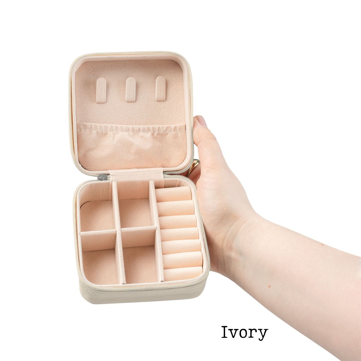 Custom Monogrammed Jewelry Travel Case