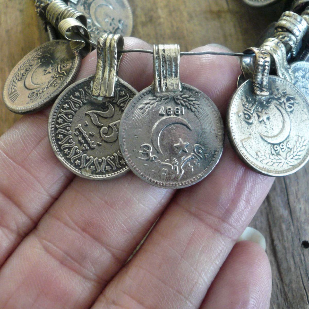 STUDIO CLEAN OUT DEAL - Middle Eastern Coin Pendants (30 pieces)