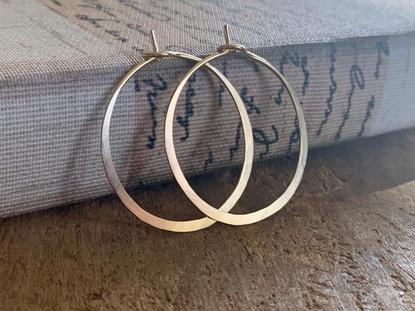 Gold Every Day Hoops - Handmade in 14kt Goldfill. Choice of sizes
