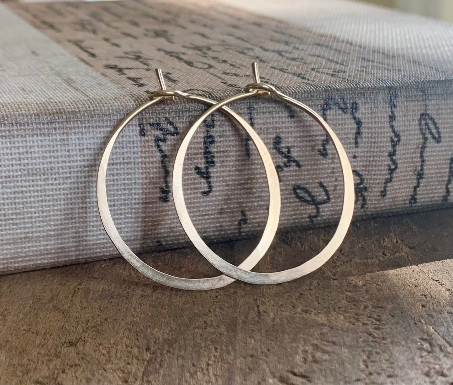 Gold Every Day Hoops - Handmade in 14kt Goldfill. Choice of sizes