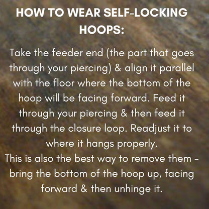 Mangly Hoops in Rose Gold - Choice of 6 sizes. Handmade. Hammered. 14k Rose goldfill hoops