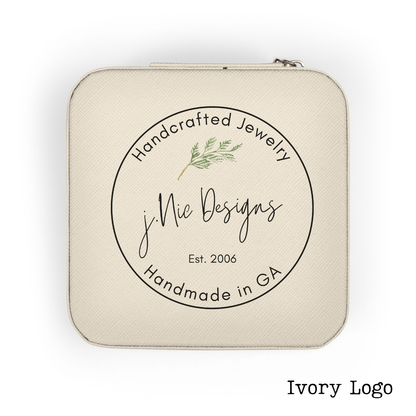 Custom Monogrammed Jewelry Travel Case