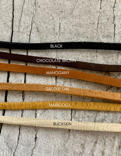 Minutiae Necklace - Fine & Sterling Silver. Leather. Handmade. Hammered Tear Drop Pendant