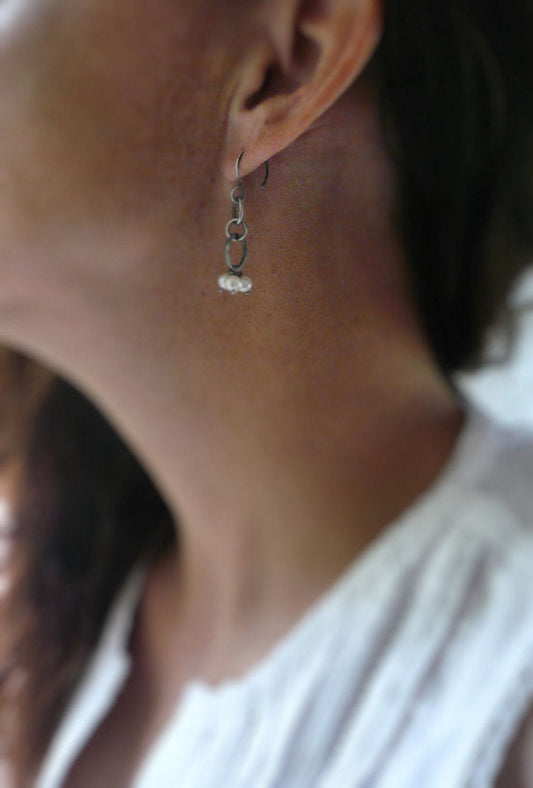 Solitude 14kt Rose Goldfill Earwires - Handmade. Handforged