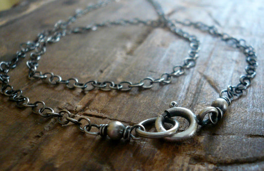 Necklace Design Your Own Series -  Sterling Silver Cable Chain