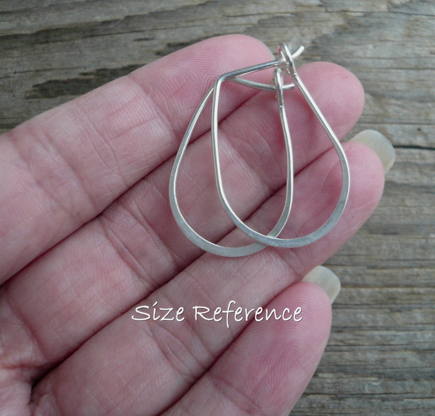Horseshoe Hoops - Handmade. hand forged. Sterling Silver or 14kt goldfill Earrings