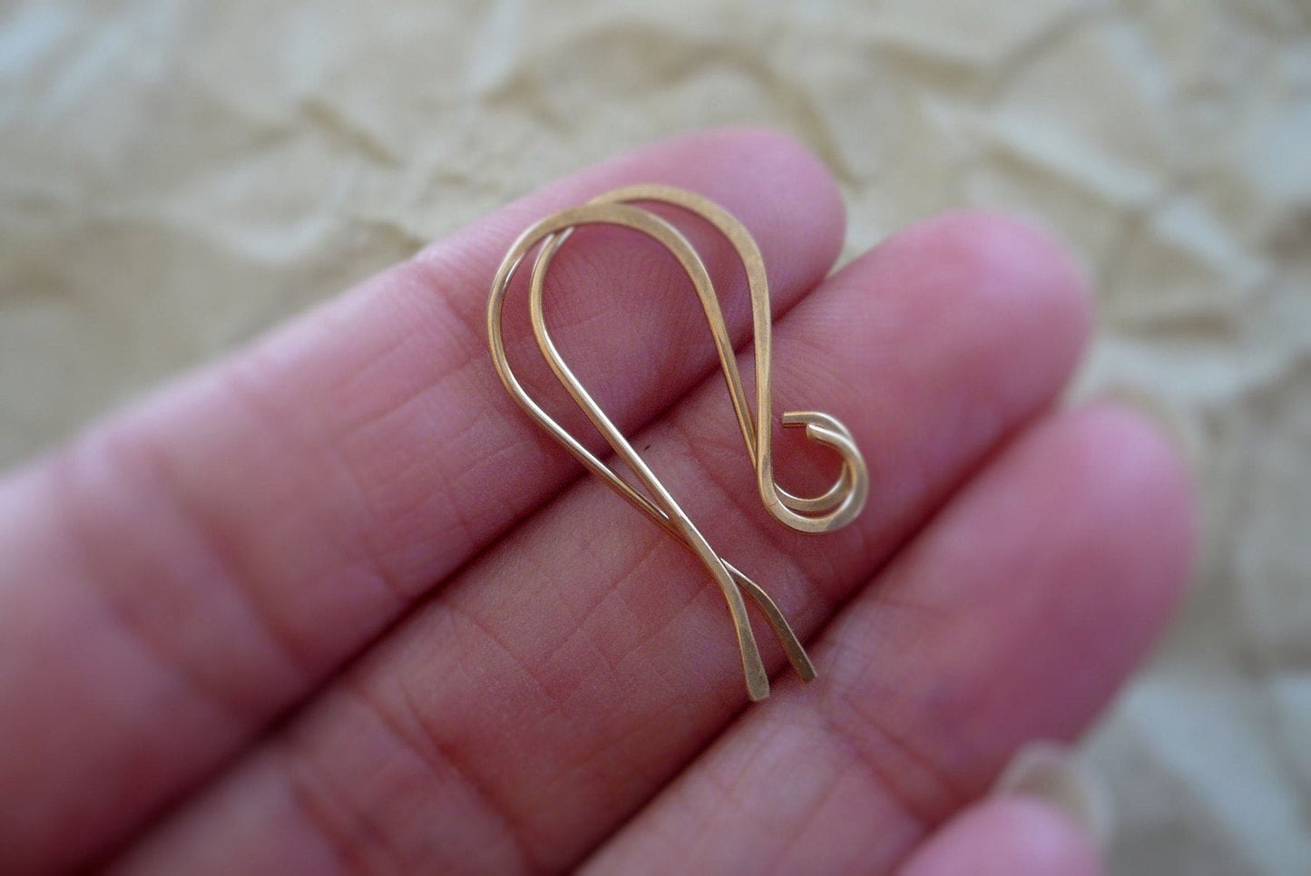 Sample Pack 14kt Rose Goldfill Earwires - Handmade. Handforged. Made to Order