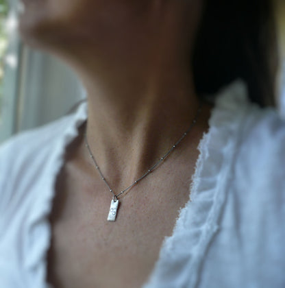 Daisy Earrings - Handmade. Oxidized fine and sterling silver. Summer Fields Collection